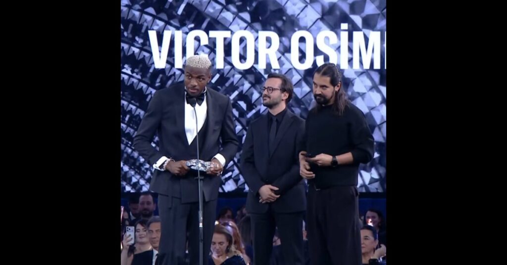 Osimhen Crowned Turkey’s Sportsman of the Year After Stellar Season