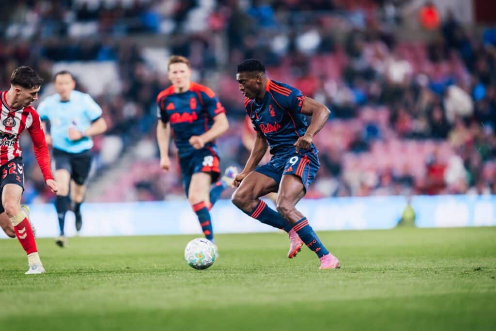 Awoniyi, Aina Shine as Forest Thrash Sunderland 5-0