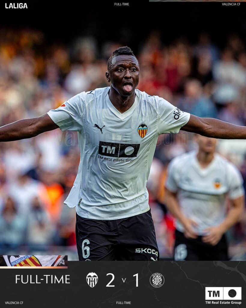 Sadiq Scores Again for Valencia to Send Chelle a Message