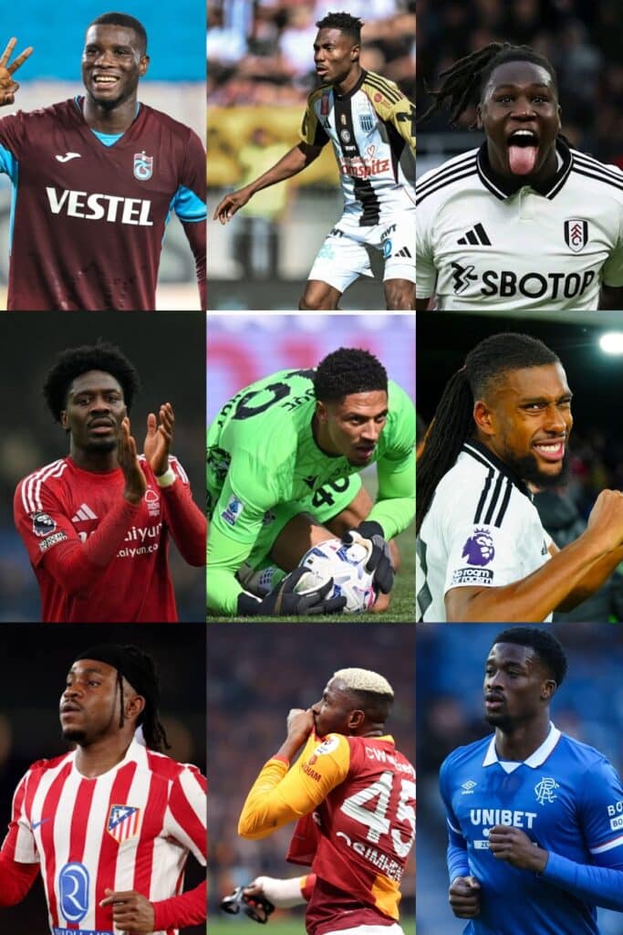 Ten Nigerians Who Lit Up Europe in 2025/26 Season