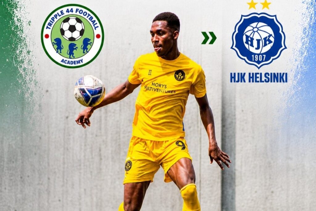 Nigerian Striker Olorunfemi Joins HJK Helsinki