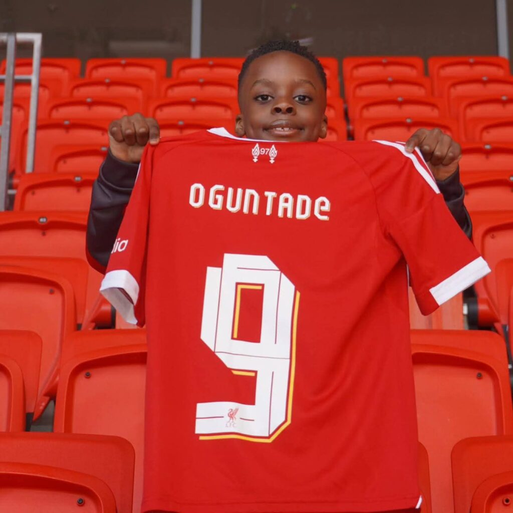 Nigerian-Heritage Youngster Oguntade Signs For Liverpool FC Academy