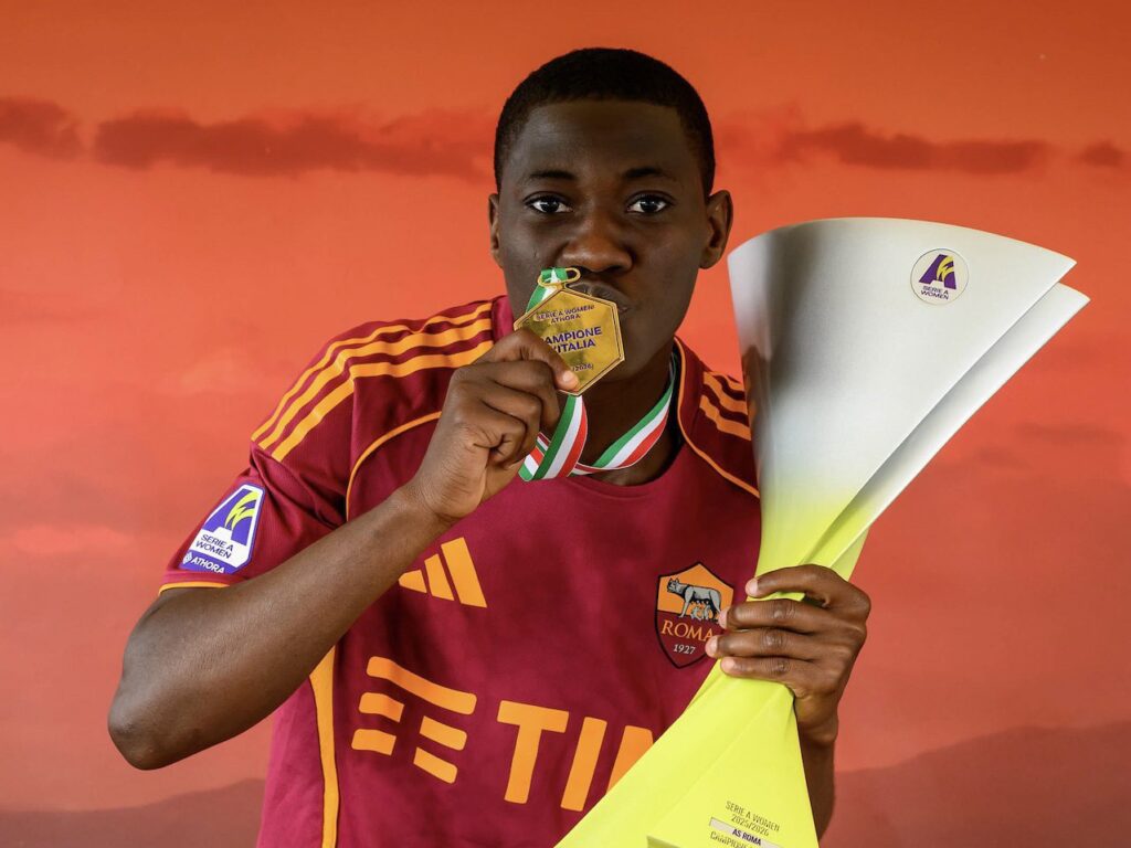 Oladipo Named Serie A Femminile Best Defender As Roma Win Third Title
