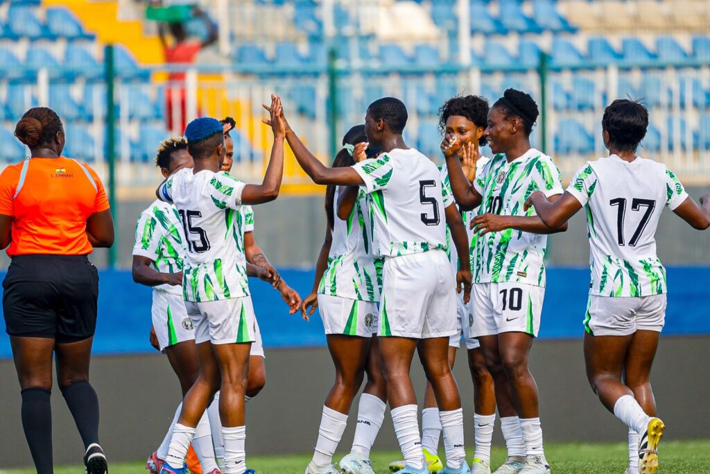 Omewa Brace Fires Super Falcons to 3-0 Win Over Senegal