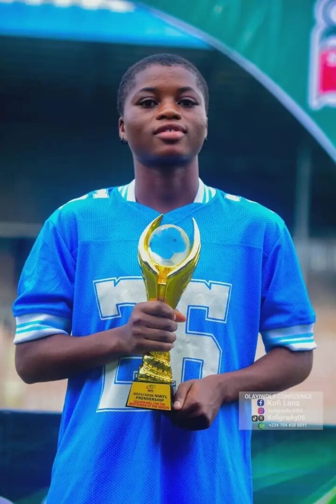 Adegbuyi Wins NWFL Premiership Player of the Season
