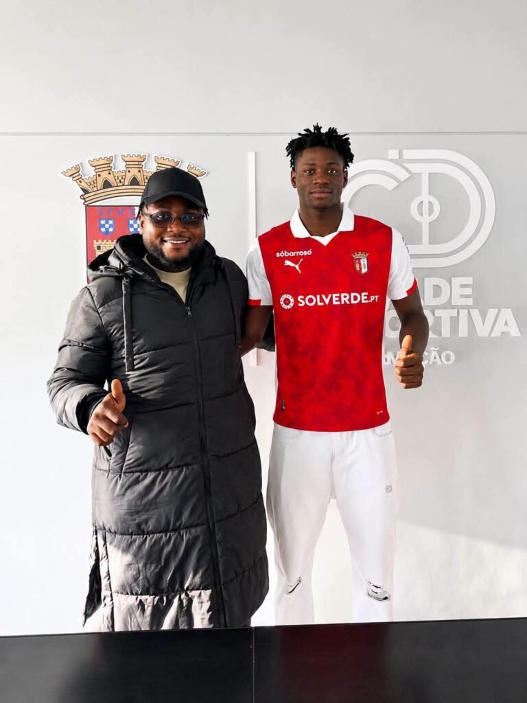 Portuguese Club Sporting Braga Sign Nigerian Defender From Inter Lagos