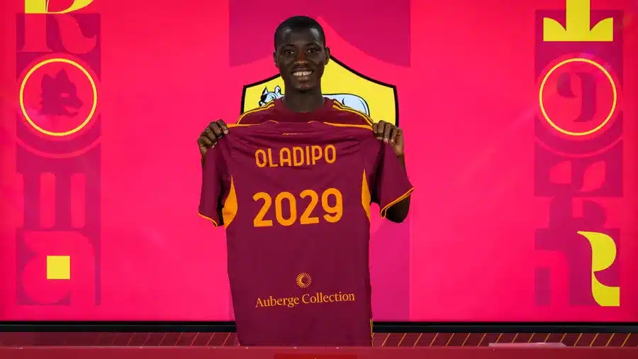Oladipo Signs New Three Year Contract With AS Roma 2 Oladipo Signs New Three Year Contract With AS Roma