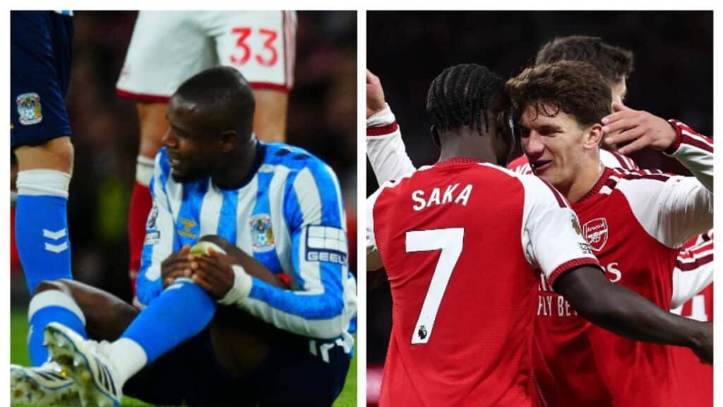 Awoniyi Makes Coventry Debut As Arsenal Begin Title Defence With Win