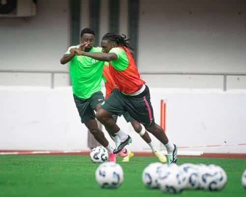 Super Eagles To Train Behind Closed Doors, Depart For Bissau Sunday