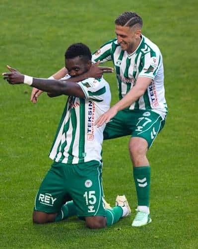 Awaziem Scores Twice As Konyaspor Beat Gençlerbirliği 2-0