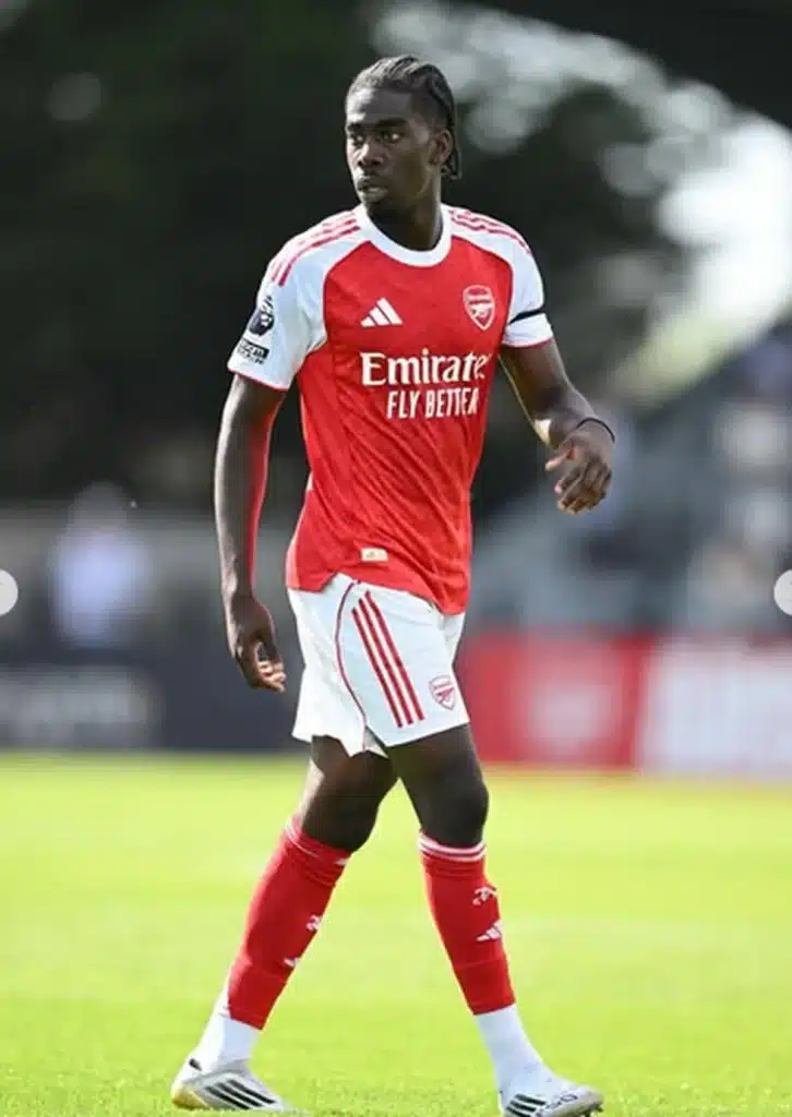 Ogunnaike Trains With Arsenal First Team Before Bayern Tie 3 Ogunnaike Trains With Arsenal First Team Before Bayern Tie