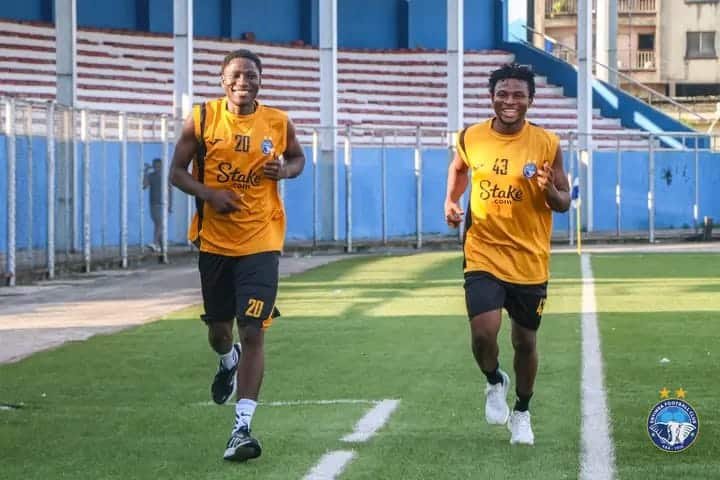 Enyimba Welcome Back Ezra and Godswill for Plateau Test