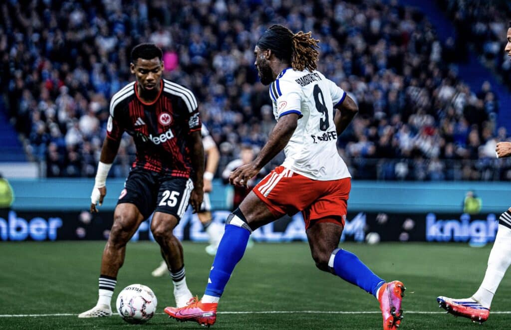 Moffi Scores but Hamburg Lose 3-1 to Onyedika's Frankfurt